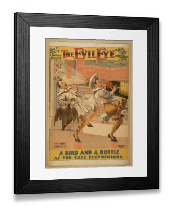 Framed Print : Chas. H. Yales fantastic spectacle, The evil eye, or The ma Framed Print : Chas. H. Yales fantastic spectacle, The evil eye, or The ma