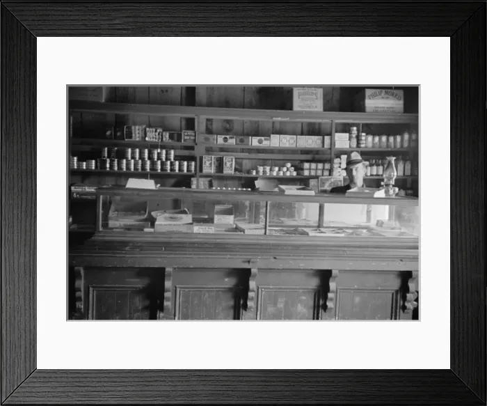 Framed Print : Store, Crabtree Creek Recreational Project, near Raleigh, No Framed Print : Store, Crabtree Creek Recreational Project, near Raleigh, No
