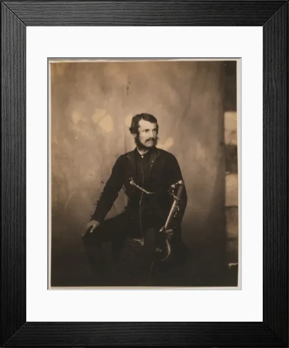 Framed Print : Captain Burnaby, Grenadier Guards Framed Print : Captain Burnaby, Grenadier Guards