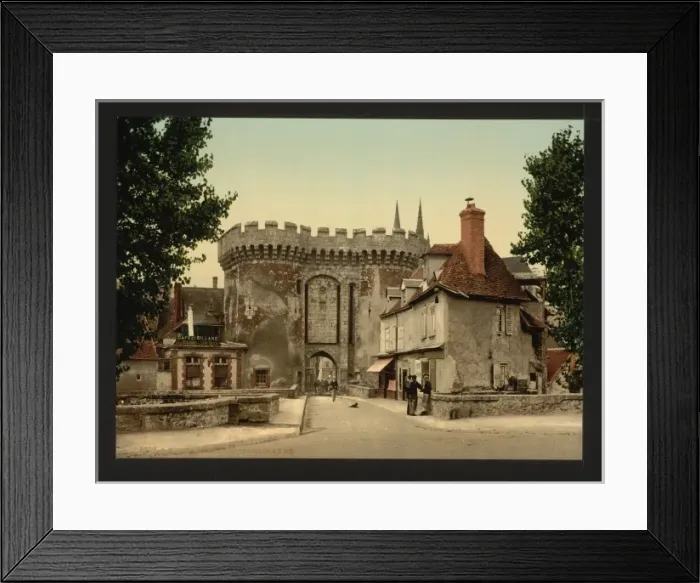 Framed Print : Guillaume gate, Chartres, France Framed Print : Guillaume gate, Chartres, France
