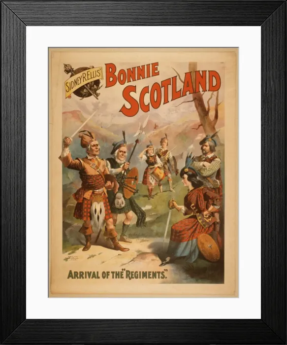 Framed Print : Sidney R. Ellis Bonnie Scotland Framed Print : Sidney R. Ellis Bonnie Scotland