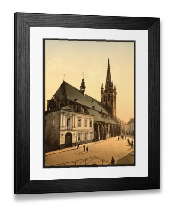 Framed Print : St. Gertrude Church, Louvain, Belgium Framed Print : St. Gertrude Church, Louvain, Belgium