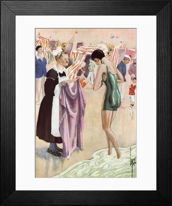 Framed Print : A Study in Contrasts at La Plage by Laurie Tayler Framed Print : A Study in Contrasts at La Plage by Laurie Tayler