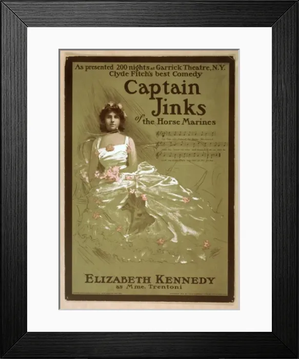 Framed Print : Captain Jinks of the Horse Marines as presented 200 nights a Framed Print : Captain Jinks of the Horse Marines as presented 200 nights a