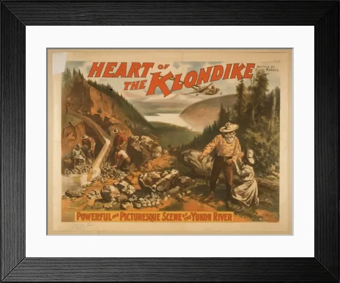 Framed Print : Heart of the Klondike written by Scott Marble Framed Print : Heart of the Klondike written by Scott Marble