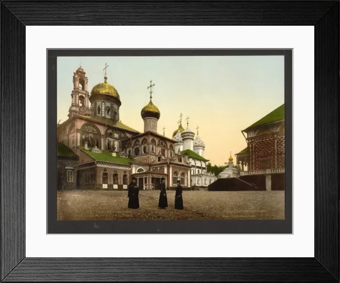 Framed Print : Part of the convent, Troizko Sergiewo, (i. e. Troitse-Sergiev Framed Print : Part of the convent, Troizko Sergiewo, (i. e. Troitse-Sergiev