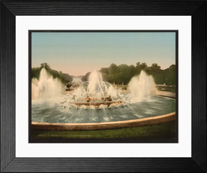 Framed Print : The Latone Basin, II, Versailles, France Framed Print : The Latone Basin, II, Versailles, France