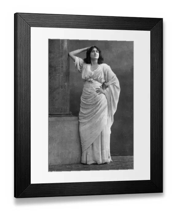 Framed Print : Miss Maud Jefferies, 1895 Framed Print : Miss Maud Jefferies, 1895