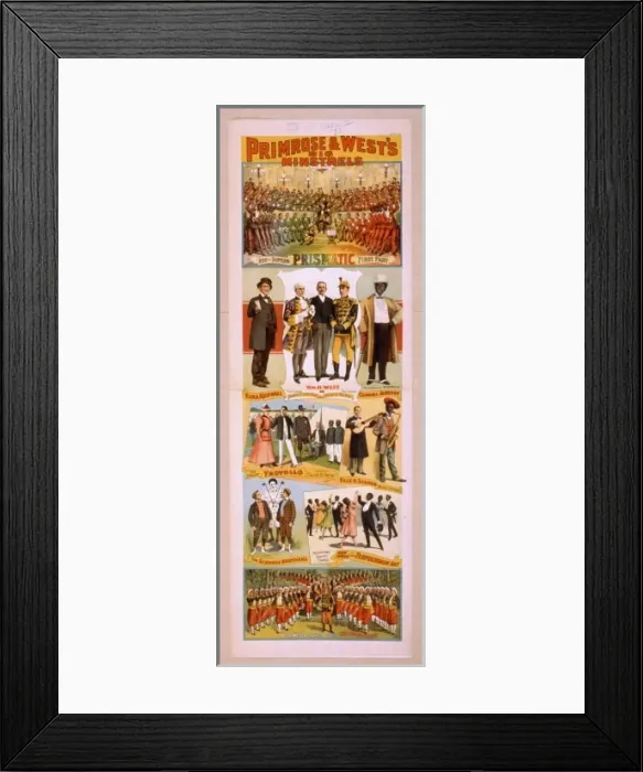 Framed Print : Primrose & Wests Big Minstrels Primrose & Wests Big Minstr Framed Print : Primrose & Wests Big Minstrels Primrose & Wests Big Minstr