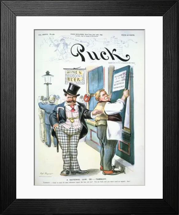 Framed Print : A rational law, or - Tammany Framed Print : A rational law, or - Tammany