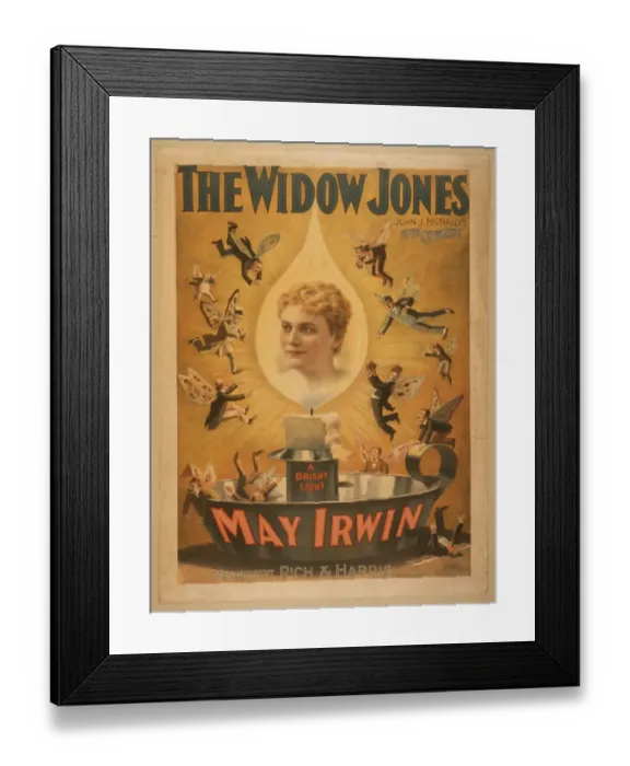 Framed Print : The widow Jones John J. McNallys new comedy Framed Print : The widow Jones John J. McNallys new comedy