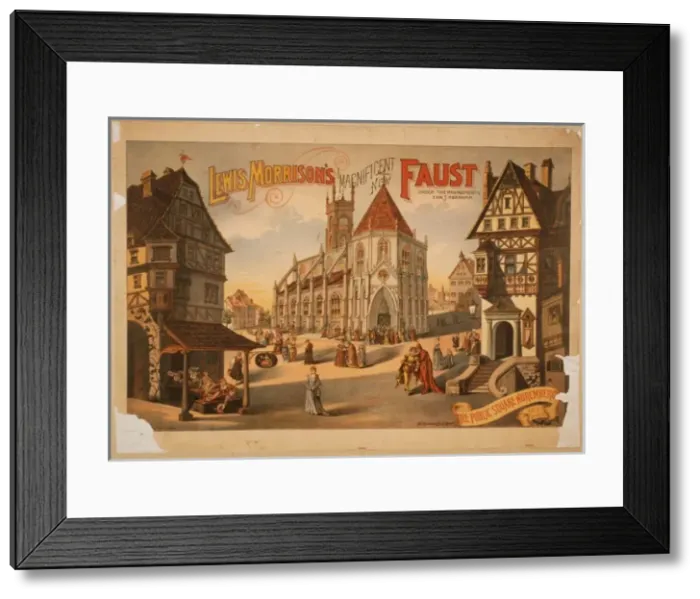 Framed Print : Lewis Morrisons magnificent new Faust Framed Print : Lewis Morrisons magnificent new Faust