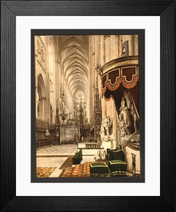Framed Print : The Cathedral choir, Amiens, France Framed Print : The Cathedral choir, Amiens, France