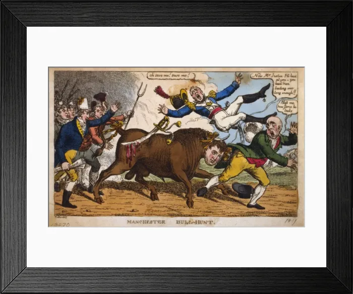 Framed Print : Manchester bull-hunt Framed Print : Manchester bull-hunt