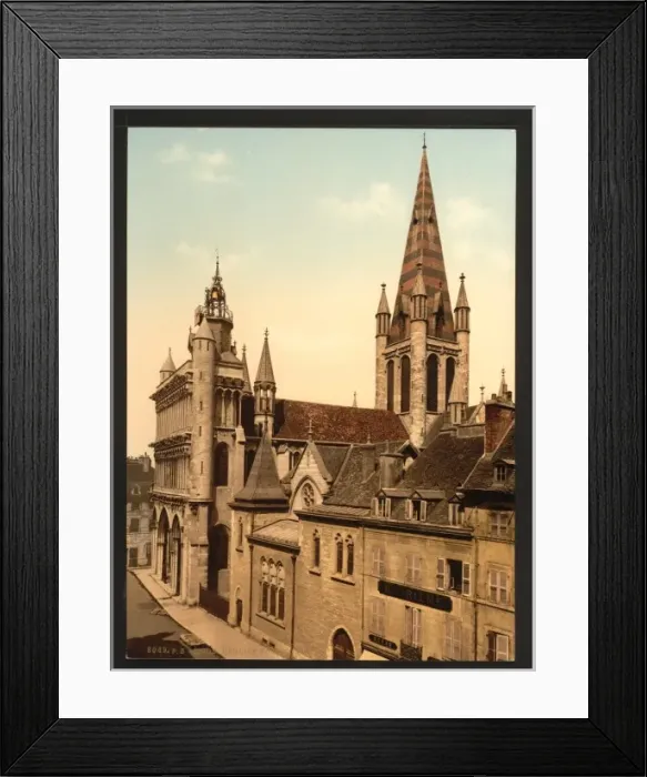Framed Print : Notre Dame, Dijon, France Framed Print : Notre Dame, Dijon, France