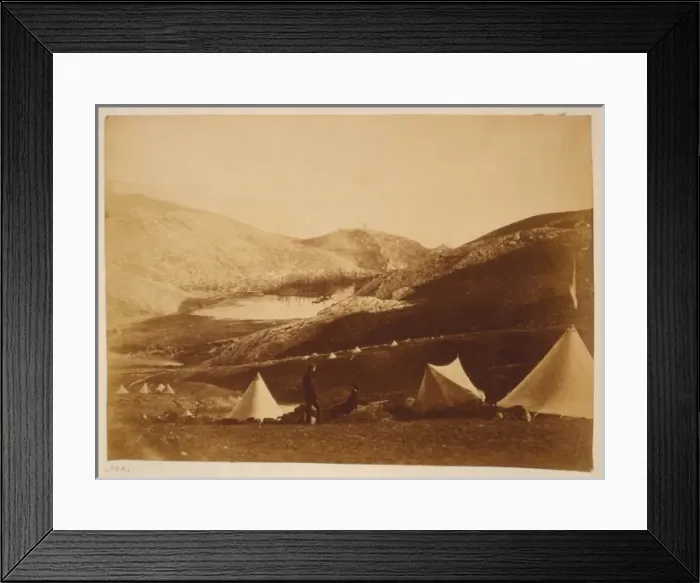 Framed Print : View of Balaklava, from camp of Fusilier Guards Framed Print : View of Balaklava, from camp of Fusilier Guards