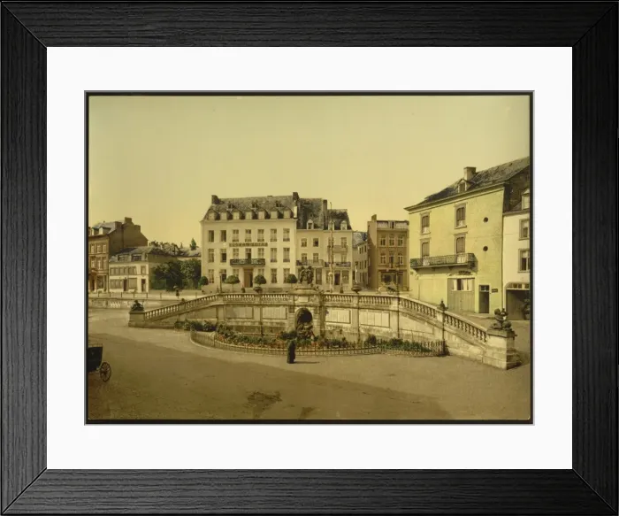 Framed Print : Hommage and York hotels, Spa, Belgium Framed Print : Hommage and York hotels, Spa, Belgium
