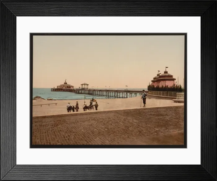 Framed Print : The pier, Blankenberghe, Belgium Framed Print : The pier, Blankenberghe, Belgium