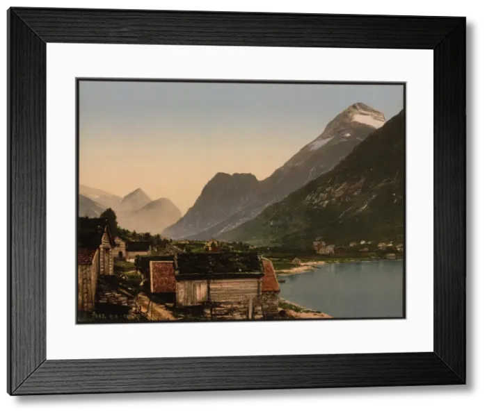 Framed Print : Olden, Nordfjord, Norway