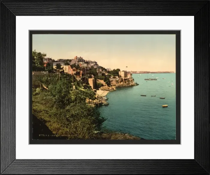 Framed Print : Bric-a-Brac, Dinard, France Framed Print : Bric-a-Brac, Dinard, France