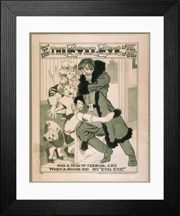 Framed Print : Chas. H. Yale and Sidney R. Ellis The evil eye, or The furt Framed Print : Chas. H. Yale and Sidney R. Ellis The evil eye, or The furt