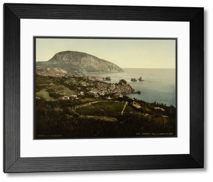Framed Print : Gursuff, (i. e. Gurzuf), from the Jalta, (i. e. Yalta) Road Framed Print : Gursuff, (i. e. Gurzuf), from the Jalta, (i. e. Yalta) Road