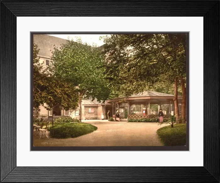 Framed Print : Spring of the Celestins, I, Vichy, France Framed Print : Spring of the Celestins, I, Vichy, France