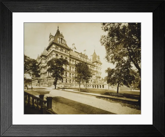 Framed Print : New York State Capitol Framed Print : New York State Capitol