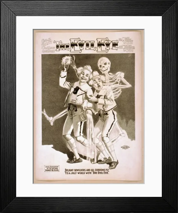 Framed Print : Chas. H. Yales fantastic spectacle, The evil eye, or The ma Framed Print : Chas. H. Yales fantastic spectacle, The evil eye, or The ma