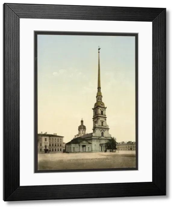 Framed Print : Cathedral of SS, Peter and Paul, St. Petersburg, Russia Framed Print : Cathedral of SS, Peter and Paul, St. Petersburg, Russia