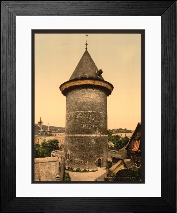 Framed Print : Joan of Arcs Tower, Rouen, France Framed Print : Joan of Arcs Tower, Rouen, France