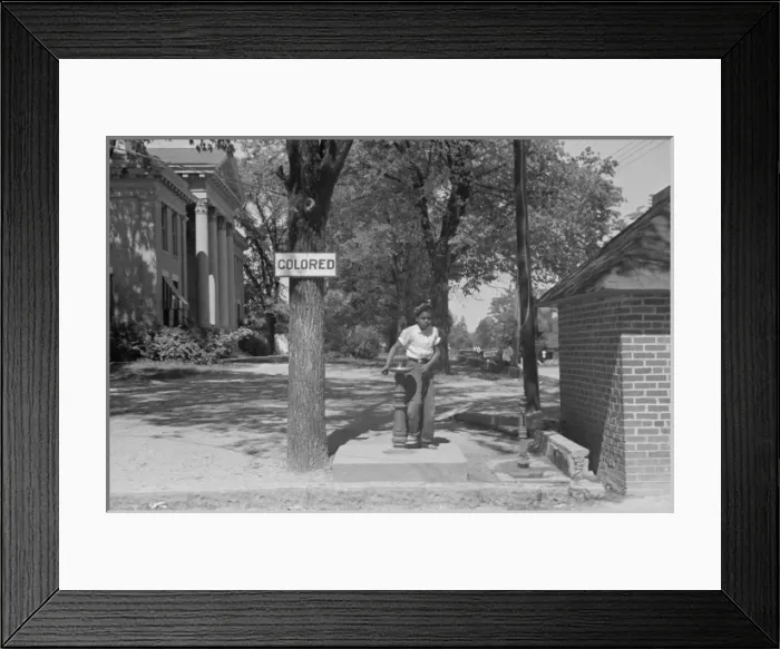 Framed Print : Drinking fountain on the county courthouse lawn, Halifax, No Framed Print : Drinking fountain on the county courthouse lawn, Halifax, No
