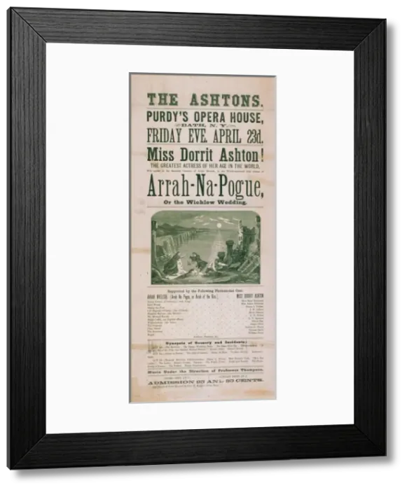 Framed Print : Arrah-Na-Pogue, or The Wicklow wedding Framed Print : Arrah-Na-Pogue, or The Wicklow wedding