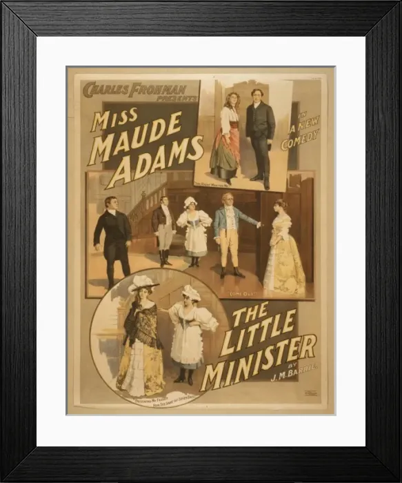 Framed Print : Charles Frohman presents Miss Maude Adams in a new comedy, T Framed Print : Charles Frohman presents Miss Maude Adams in a new comedy, T