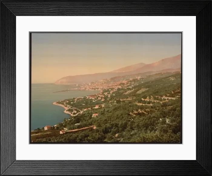 Framed Print : Col di Paggio, San Remo, Riviera Framed Print : Col di Paggio, San Remo, Riviera