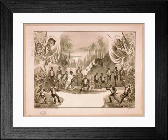 Framed Print : Minstrel first part Framed Print : Minstrel first part