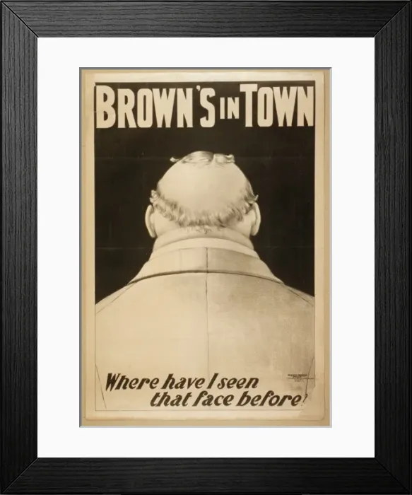 Framed Print : Browns in town Framed Print : Browns in town