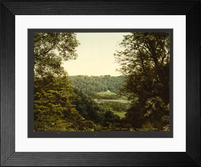 Framed Print : La Suisse de Livonie from Cremon, (i. e. Krimulda), Riga, Ru Framed Print : La Suisse de Livonie from Cremon, (i. e. Krimulda), Riga, Ru