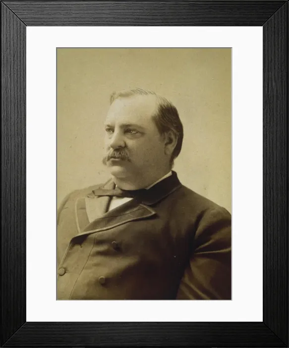 Framed Print : President Grover Cleveland Framed Print : President Grover Cleveland