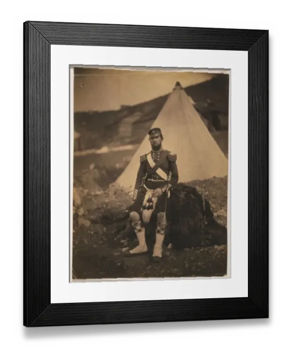 Framed Print : Captain Cuninghame, 42nd Regiment Framed Print : Captain Cuninghame, 42nd Regiment