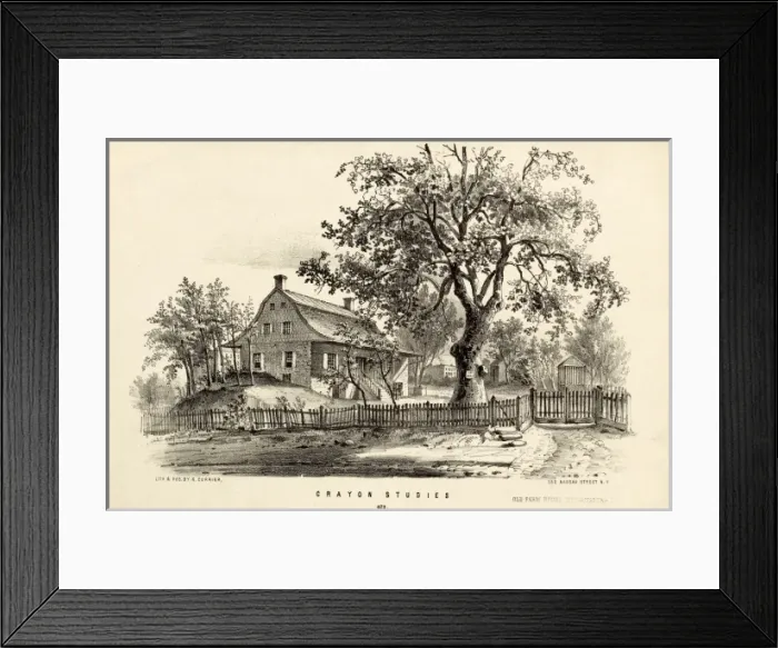 Framed Print : Old Farm House Williamsburg Long Island Framed Print : Old Farm House Williamsburg Long Island