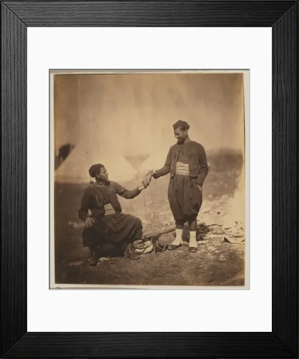 Framed Print : Two Zouaves Framed Print : Two Zouaves
