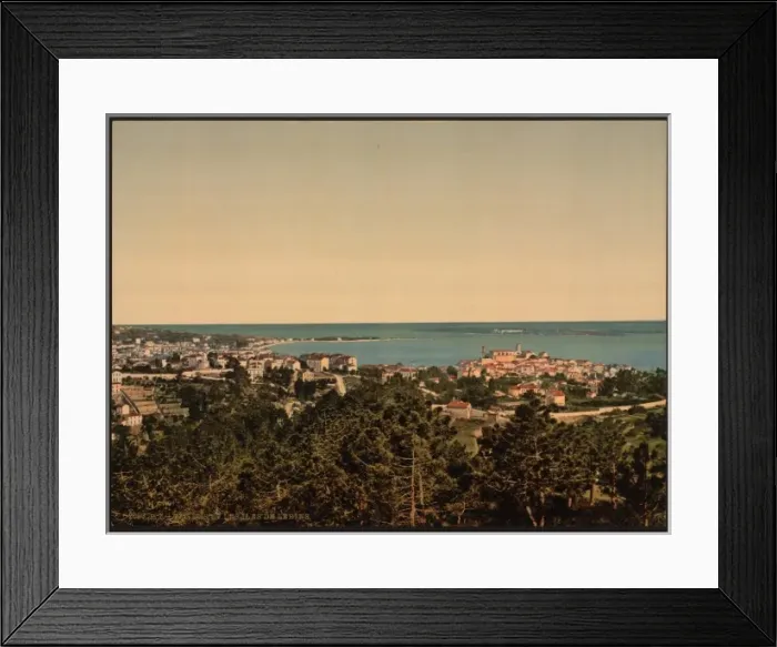 Framed Print : Les Isles de Lerins, Cannes, Riviera Framed Print : Les Isles de Lerins, Cannes, Riviera