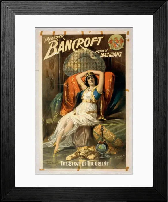 Framed Print : Frederick Bancroft, prince of magicians Framed Print : Frederick Bancroft, prince of magicians