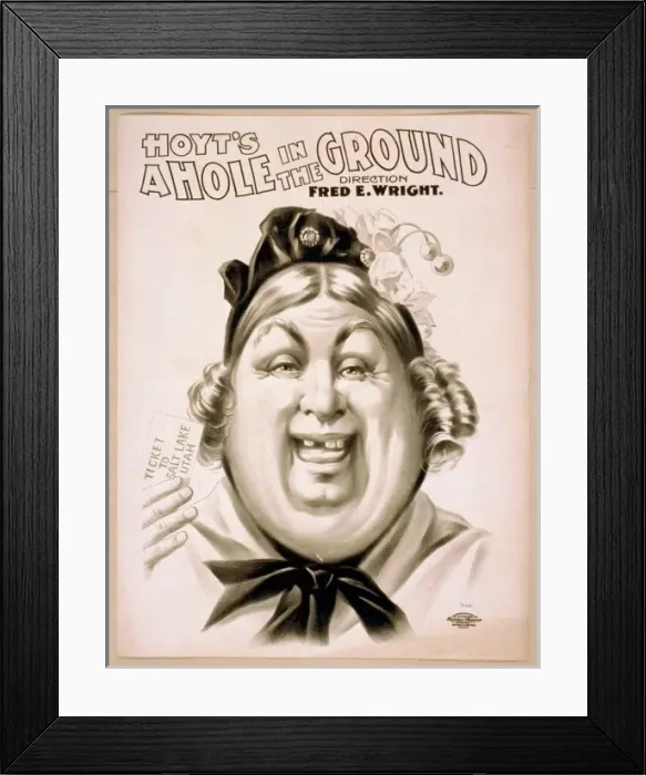 Framed Print : Hoyts A hole in the ground Framed Print : Hoyts A hole in the ground