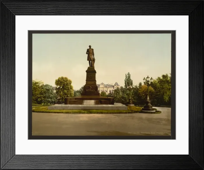 Framed Print : Monument to Emperor Nicholas I, Kiev, Russia, (i. e. Ukraine Framed Print : Monument to Emperor Nicholas I, Kiev, Russia, (i. e. Ukraine