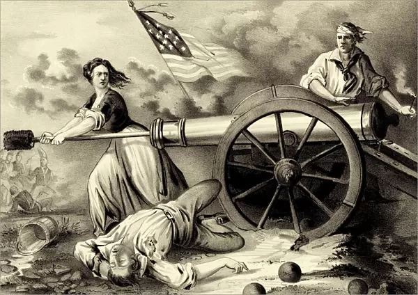 Molly Pitcher. The Heroine of Monmouth