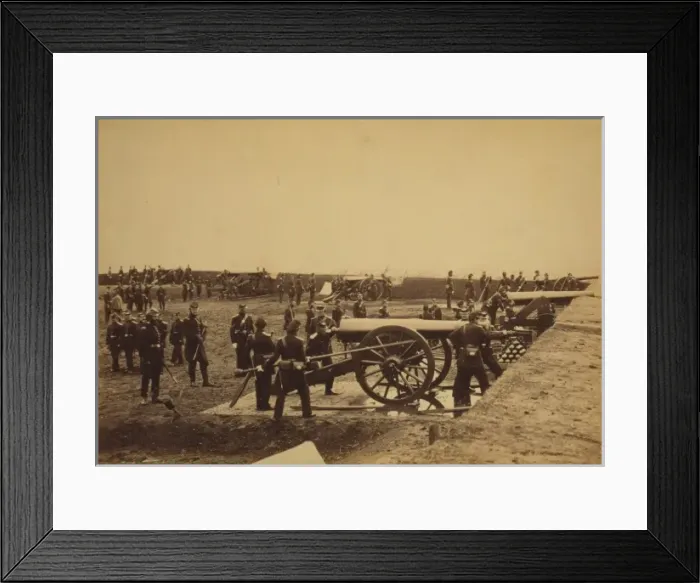 Framed Print : Fort Richardson, 1st Connecticut Heavy Artillery Framed Print : Fort Richardson, 1st Connecticut Heavy Artillery