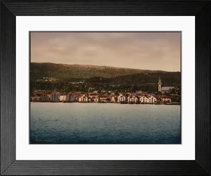Framed Print : General view, Molde, Norway Framed Print : General view, Molde, Norway