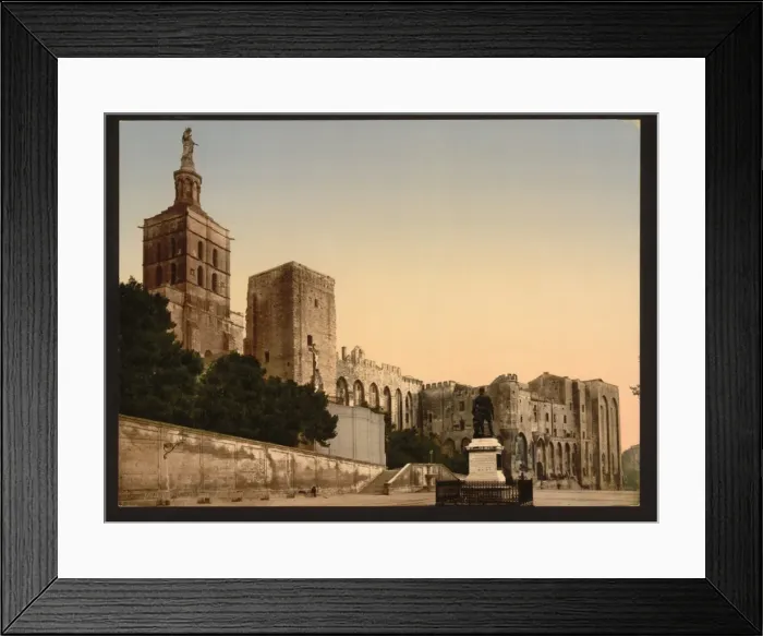 Framed Print : Popes Castle, Avignon, Provence, France Framed Print : Popes Castle, Avignon, Provence, France
